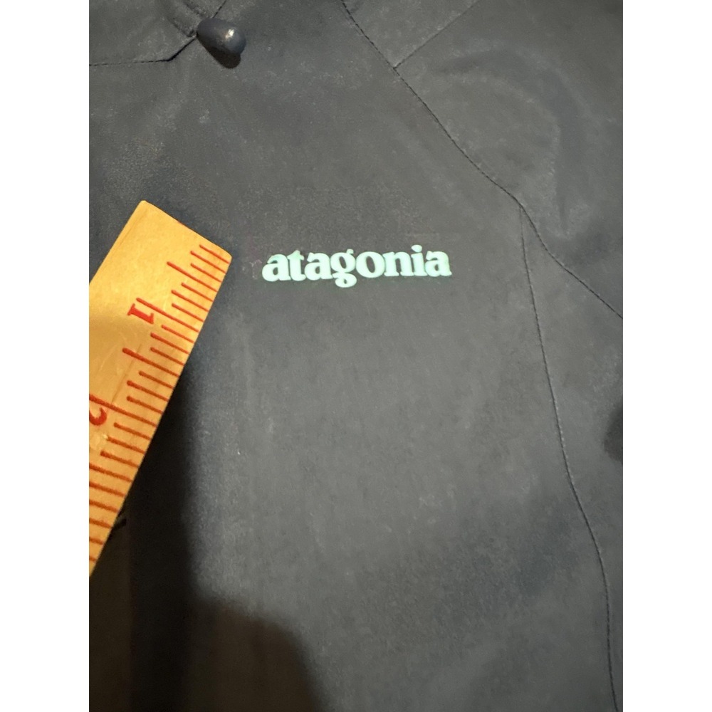 Patagonia Jacket Womens XS Blue GORE-TEX RECCO Hooded Ski Snow Waterproof Shell - Picture 2 of 13
